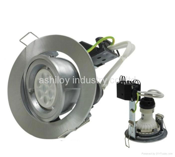 Gimble 6w LED GU10 Downlight Kit