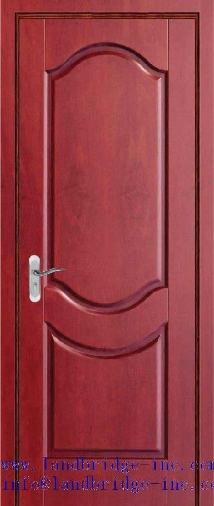 Solid wood door with natural veneer 5