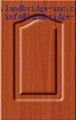 wood cabinet door with PVC lamiated