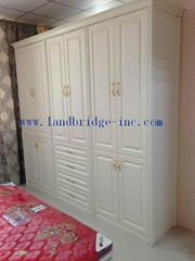 Swing wardrobe in bedroom