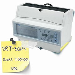 4 TOU rates,12 time segments three phase energy meter for green energy