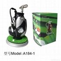 Promotional golf cart gift with three metal pen A184 1