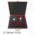 G129 golf wooden ball case golf business