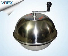 Hydroponics Bowl Hand-Driven Stainless Steel 16’’ Leaf Trimmer