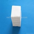 lint-free super water absorbing square cosmetic cotton pad