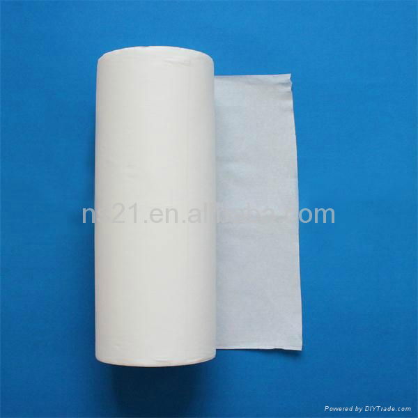 soft feeling disposable nonwoven cup cleaning cloth in roll 2