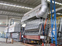 5T-50T Tilting type regenerative aluminium melting furnace