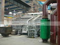  20T-50T tilting type aluminium holding furnace oil type 1