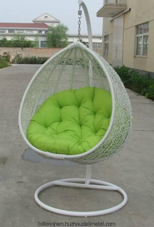 Popular Outdoor All Weather PE Swing Chair