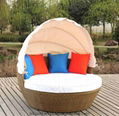 Classic Rattan Sun Bed Hot Sale 1