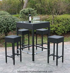 Resin Wicker Best-Sale Bar Set