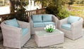 Classic Outdoor All Weather Resin Wicker Sofa Set