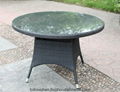 All Weather Wicker Outdoor Dining Table