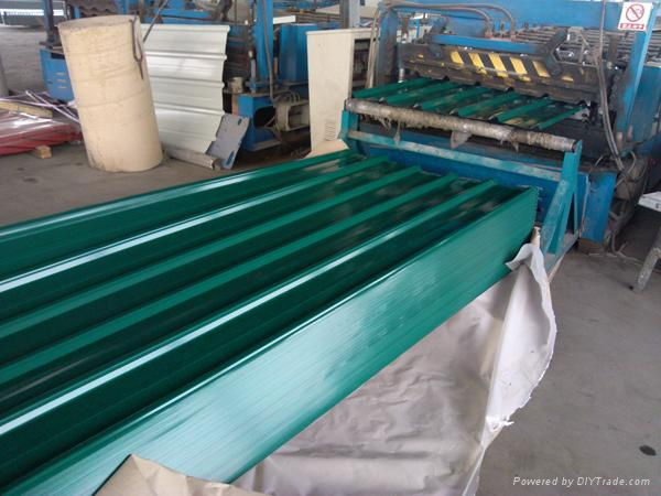 Color-coated corrugated sheet 2