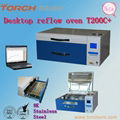 Lead free reflow oven with temperature testing T200C+