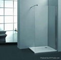 sell wet shower panel shower door S-28F in 6mm