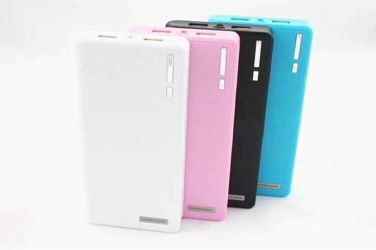  20000mAh Universal Backup Rechargeable Battery Frosted Mobile Power Bank