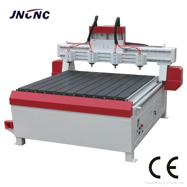 4 Spindles Manual Woodworking CNC Router Machine  