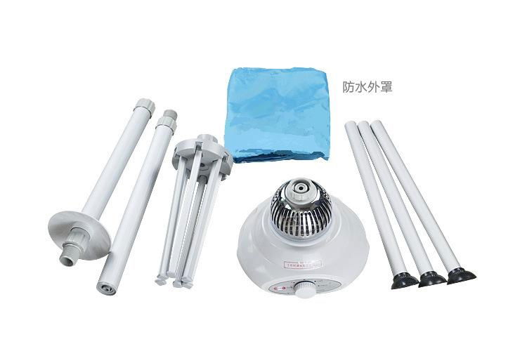 900W PTC electric clothes drum dryer 4