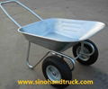 WB6211 two wheels push-pull garden wheelbarrow 1