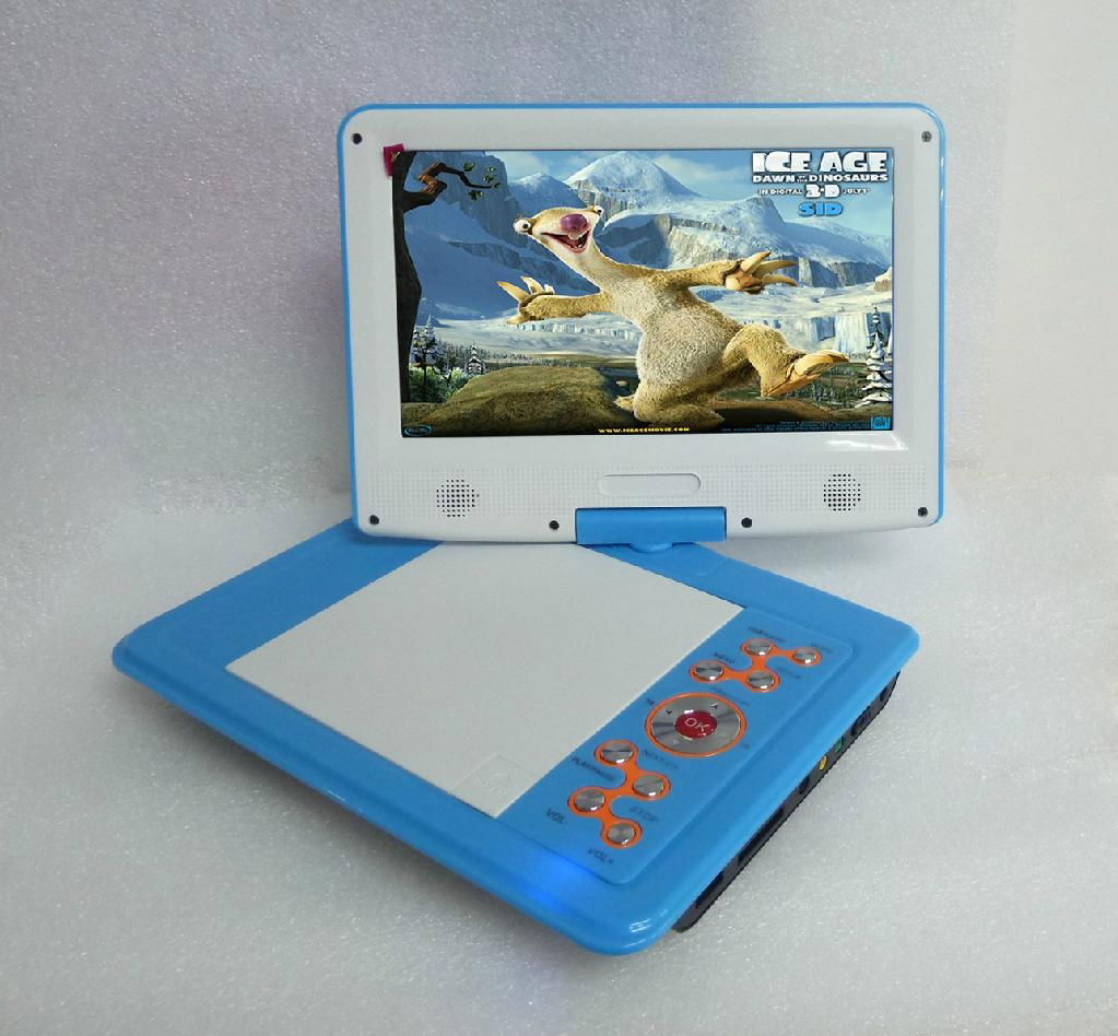 High definition cheap portable dvd player with tv tuner  2