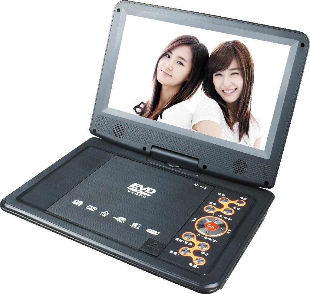 High definition cheap portable dvd player with tv tuner  5