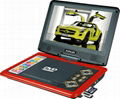 9'' High Resolution Portable DVD Player with TV/Game  4