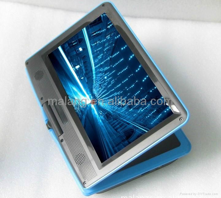 Best Selling 9" portable dvd player with TV/AV/FM/GAME 3