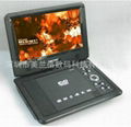 2014 New model 9 inch Portable DVD Player with TV/FM/USB/SD card/ Game /CE/RoHS  3