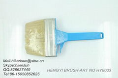 wooden handle bristle paint brush