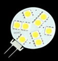 LED G4 Bulb, LED Car Light 9 SMD 5050 1.8W