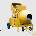 Famous brand high quality portable diesel engine concrete mixer