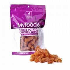 Myfoodie All Natural Chicken Sweet Potato Freeze Dried Dog Treats 16oz