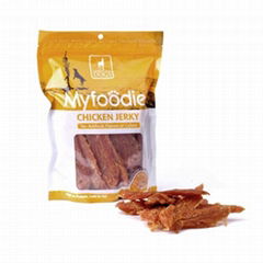 Myfoodie All Natural Tasty Chicken Jerky Premium Dog Treats Chews 22oz