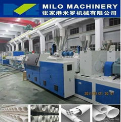 PVC pipe extrusion line