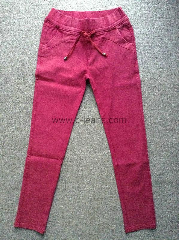 2014 Lady's Newest Fashion Straight Jeans. Hot! 2013 New Style Woman Jean Clothe 3