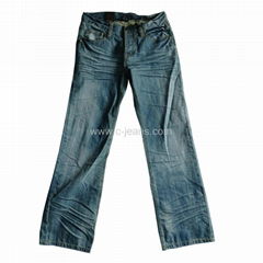 2014 MEN'S Newest Fashion Straight Jeans. Hot! 2013 New Style Jean Clothe