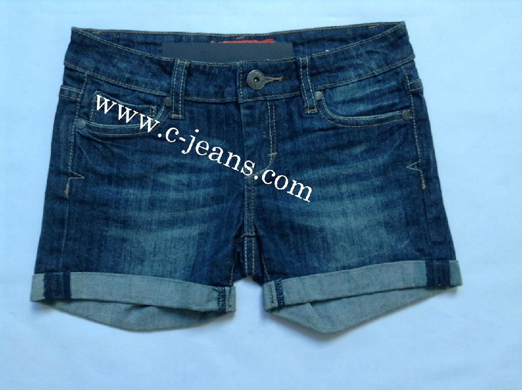 2013 Newly Design. Popular Lady's Jeans Pants Jeans Shorts 2