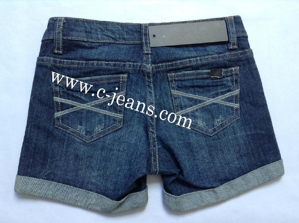 2013 Newly Design. Popular Lady's Jeans Pants Jeans Shorts 4