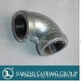 90 Elbow Malleable iron pipe fittings