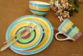 stoneware hand painted 16pcs dinner set 1