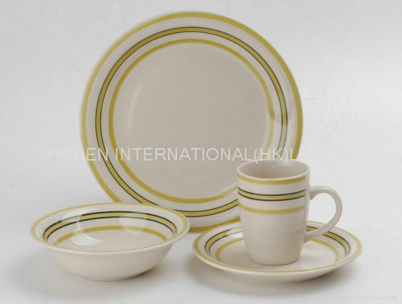 HOT sales handpainted dinner set 4