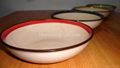 color glazed 7"bowl 1