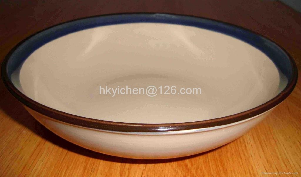 color glazed 7"bowl 5