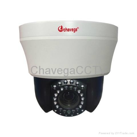 1/3" SONY CCD 480 TVL Mini high speed dome IR Camera