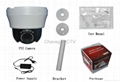 1/3" SONY CCD 480 TVL Mini high speed dome IR Camera 2