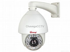 2.0 Megapixel Network high speed IR 6" dome camera