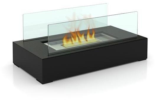 table fireplace