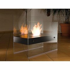 Bio portable fireplace
