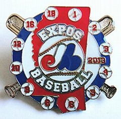 Sell Customized 2013 Baseball pin badge softball lapel trading pin badge